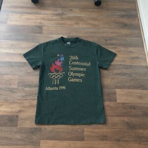 Heritage Dark Green Atlanta 1996 Centennial Summer Olympic Games T-Shirt
